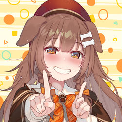 This is a pixiv picture whose title is ゆび♪ゆび♪.