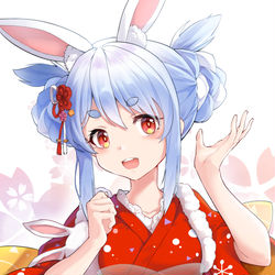 This is a pixiv picture whose title is ハッピーバースデーぺこら！.