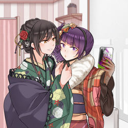 This is a pixiv picture whose title is ＃咲耶と～.