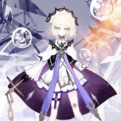 This is a pixiv picture whose title is 聖なあぶく.