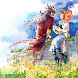 This is a pixiv picture whose title is 真心の愛.