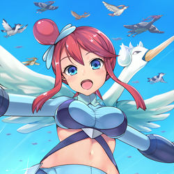 This is a pixiv picture whose title is フウロ.