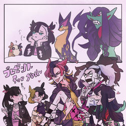 This is a pixiv picture whose title is こいつら反省しない.