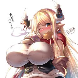 This is a pixiv picture whose title is 【グラブル】SRクビラかわいい.