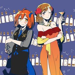This is a pixiv picture whose title is 【FGO】マタぐだ♀まとめ②【百合】.