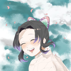 This is a pixiv picture whose title is 胡蝶しのぶ様〜〜！！.