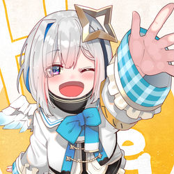 This is a pixiv picture whose title is パワポ天使.