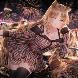 This is a pixiv picture whose title is 🎆🎇.