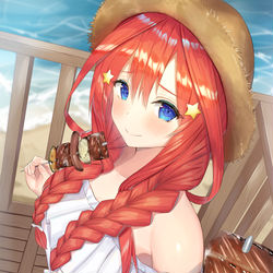 This is a pixiv picture whose title is あなたも食べますか？.