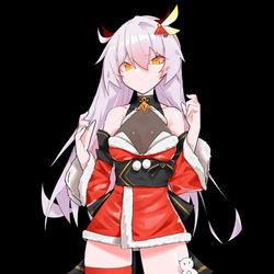 This is a pixiv picture whose title is 【Gift】.