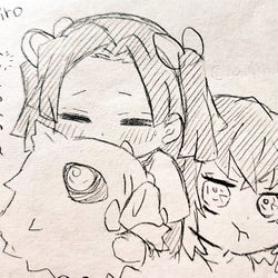 This is a pixiv picture whose title is 落書き伊アオ４.