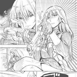 This is a pixiv picture whose title is 殺し屋.