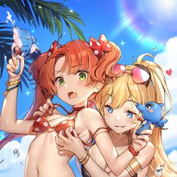 This is a pixiv picture whose title is 水着 ロココ.