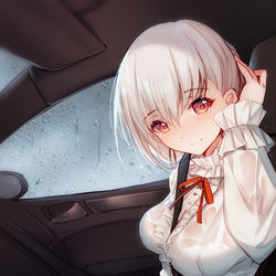 This is a pixiv picture whose title is 雨.