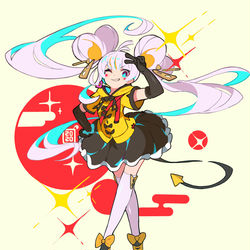 This is a pixiv picture whose title is 2020!.