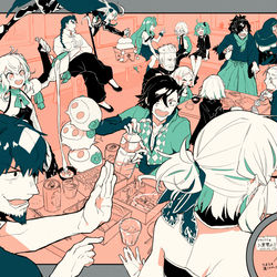 This is a pixiv picture whose title is マイルームにて.