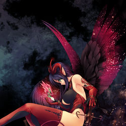 This is a pixiv picture whose title is 『Z/X』星の翼クレプス.
