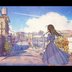 This is a pixiv picture whose title is ーーーgood-bye..