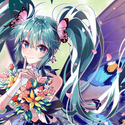 This is a pixiv picture whose title is 破茧成蝶.