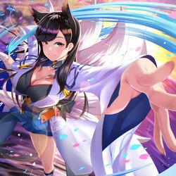 This is a pixiv picture whose title is アズールレーン　愛宕　Ver.加賀.