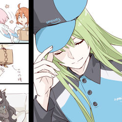 This is a pixiv picture whose title is カルテア配達.