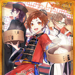 This is a pixiv picture whose title is 【文豪とアルケミスト】満福ノ食ベ歩キ②.