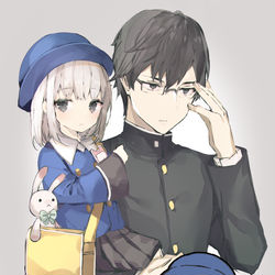 This is a pixiv picture whose title is 十三機兵防衛圏.