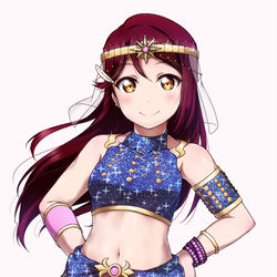 This is a pixiv picture whose title is 梨子ちゃん.