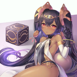 This is a pixiv picture whose title is ネフティムちゃん.
