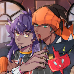 This is a pixiv picture whose title is ダンキバ.