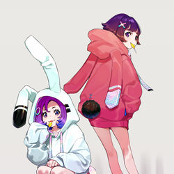 This is a pixiv picture whose title is うさ🐰.