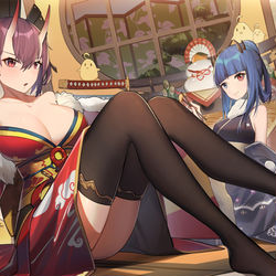 This is a pixiv picture whose title is 碧蓝航线.