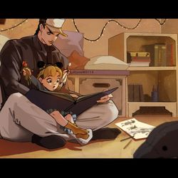 This is a pixiv picture whose title is story time.