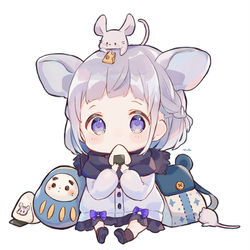 This is a pixiv picture whose title is もぐもぐ.