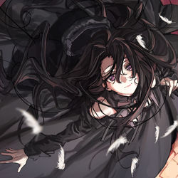 This is a pixiv picture whose title is 早くおちてきてくださいね.