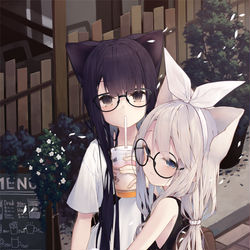 This is a pixiv picture whose title is おデート.