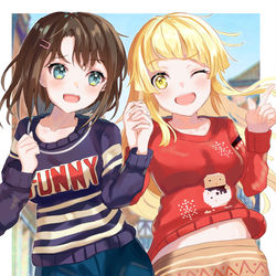 This is a pixiv picture whose title is みさここ.