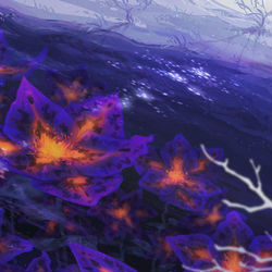 This is a pixiv picture whose title is 骷髅池塘.