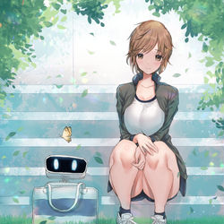 This is a pixiv picture whose title is 💕.