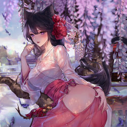 This is a pixiv picture whose title is 2019仕事 ねこみみ.