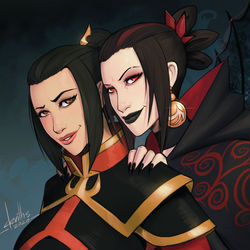 This is a pixiv picture whose title is Empress/Azula.