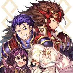 This is a pixiv picture whose title is 【FE】My Best Heroes【ヒーローズ】.