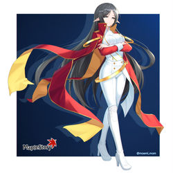 This is a pixiv picture whose title is 아델.