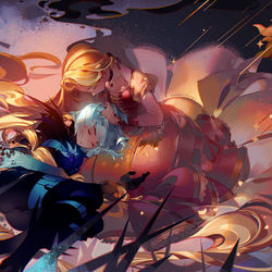 This is a pixiv picture whose title is 時を戻せ傷を癒せ.