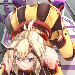 This is a pixiv picture whose title is 機械尋問拘束２.