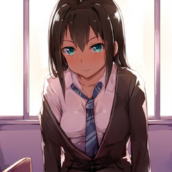 This is a pixiv picture whose title is しぶりん「今、ここでしたい！！」.
