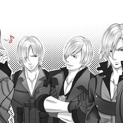 This is a pixiv picture whose title is ダンテーズ！.