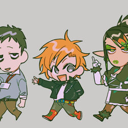 This is a pixiv picture whose title is おちんすたんすくじゅらいかetc.