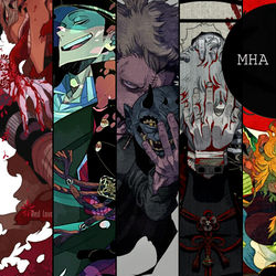 This is a pixiv picture whose title is MHA　log１.