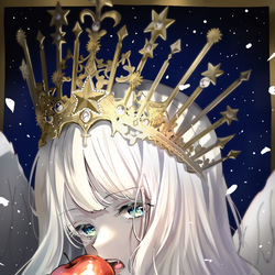 This is a pixiv picture whose title is 星の女王.